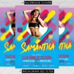 Electro Dj Night - Premium A5 Flyer Template