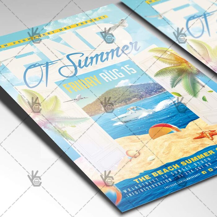 End of Summer - Seasonal Flyer PSD Template - Image 2