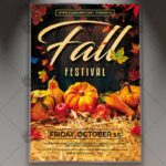 Fall Fest - Premium Flyer PSD Template