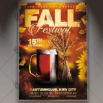 Fall Festival Night - Autumn Flyer PSD Template