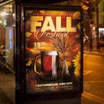 Fall Festival Night - Autumn Flyer PSD Template - Image 3