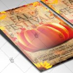 Fall Festival Party - Autumn Flyer PSD Template - Image 2