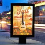 Fall Music Fest - Seasonal A5 Flyer Template - Image 3