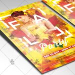 Fall Party - Autumn Flyer PSD Template - Image 2