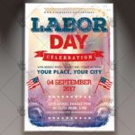 Labor Day Celebration - Premium Flyer PSD Template