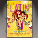 Latin Fest - Premium Flyer PSD Template