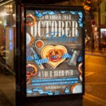 Oktober Festival - Autumn Flyer PSD Template - Image 3