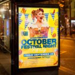 Oktober Festival Night - Autumn Flyer PSD Template - Image 3