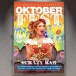 Oktoberfest - Autumn Flyer PSD Template