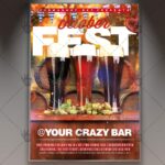 Oktoberfest Party - Autumn Flyer PSD Template