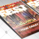 Oktoberfest Party - Autumn Flyer PSD Template - Image 2