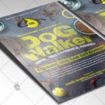 Professional Dog Walker - Premium Flyer PSD Template - Image 2