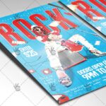 Rock Music - Club Flyer PSD Template - Image 2