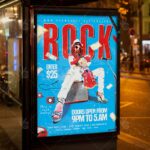 Rock Music - Club Flyer PSD Template - Image 3