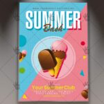 Summer Bash - Premium Flyer PSD Template