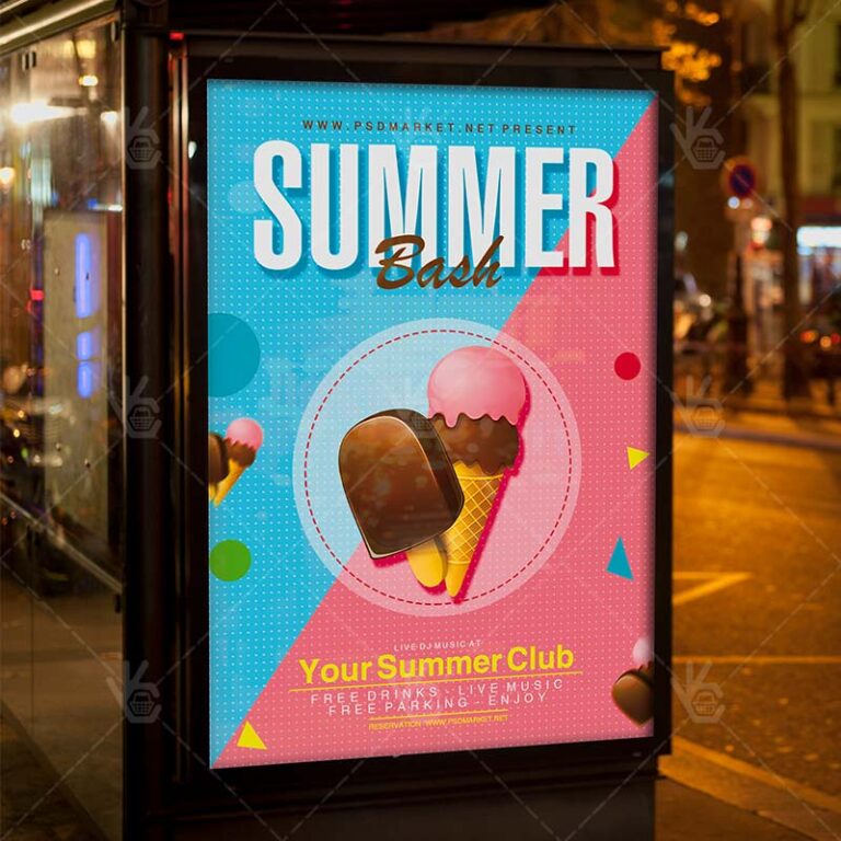 Summer Bash - Premium Flyer PSD Template - Image 3