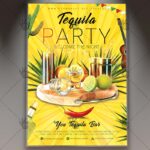 Tequila Party - Premium Flyer PSD Template