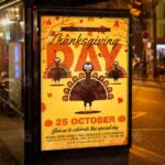 Thanksgiving Day - Autumn Flyer PSD Template - Image 3