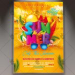 The End of Summer Party - Seasonal Flyer PSD Template