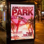 Amusement Park - Community Flyer PSD Template - Image 3