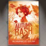 Autumn Bash - Club Flyer PSD Template