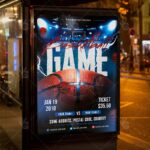 Basketball Game - Sport Flyer PSD Template - Image 3