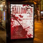 Bloody Halloween - Seasonal Flyer PSD Template - Image 3