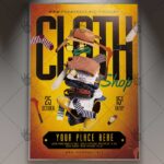 Cloth Shop - Community Flyer PSD Template