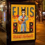 Elvis Night - Music Flyer PSD Template - Image 3