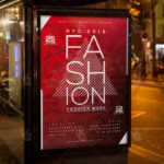 Fashion Week Party - Club Flyer PSD Template - Image 3