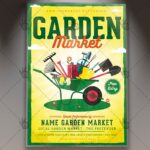 Garden Market - Premium Flyer PSD Template
