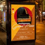 Grand Piano Concert - Music Flyer PSD Template - Image 3
