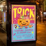 Halloween Candy - Seasonal Flyer PSD Template - Image 3
