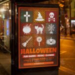 Halloween Celebration - Seasonal Flyer PSD Template - Image 3