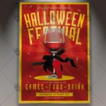 Halloween Festival - Seasonal Flyer PSD Template