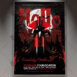 Halloween Party - Seasonal Flyer PSD Template