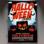 Halloween Sale - Seasonal Flyer PSD Template