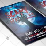 Halloween Scary Madness - Seasonal Flyer PSD Template - Image 2