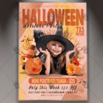 Halloween Sessions Party - Seasonal Flyer PSD Template