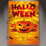 Halloween Weekend - Seasonal Flyer PSD Template