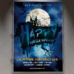 Happy Halloween - Seasonal Flyer PSD Template
