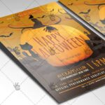 Happy Halloween Party - Seasonal Flyer PSD Template - Image 2