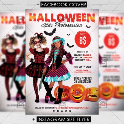 Kids Halloween Photosession