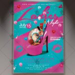 Ladies Night - Club Flyer PSD Template