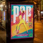 Pop Night - Club Flyer PSD Template - Image 3