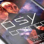 Psy Trance Night - Club A5 Flyer Template