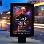 Psy Trance Night - Club A5 Flyer Template