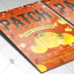 Pumpkin Patch - Autumn Flyer PSD Template - Image 2