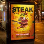 Steak House Food - Restaurant Flyer PSD Template - Image 3