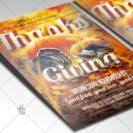 Thanks Giving Celebration - Autumn Flyer PSD Template - Image 2